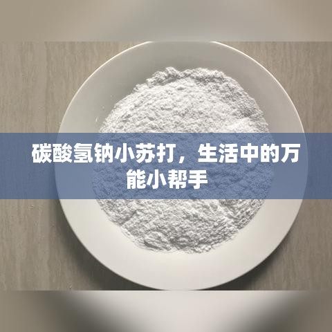 碳酸氫鈉小蘇打，生活中的萬能小幫手