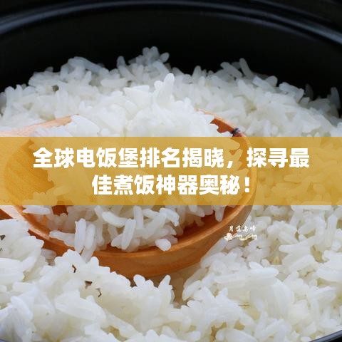 全球電飯堡排名揭曉，探尋最佳煮飯神器奧秘！
