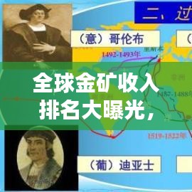 全球金礦收入排名大曝光，金銀財富的秘密揭秘！