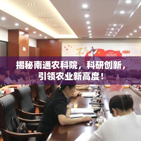 揭秘南通農(nóng)科院，科研創(chuàng)新，引領(lǐng)農(nóng)業(yè)新高度！