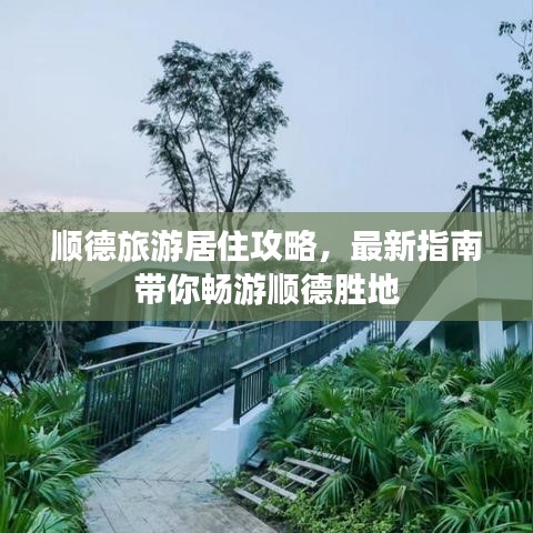順德旅游居住攻略，最新指南帶你暢游順德勝地
