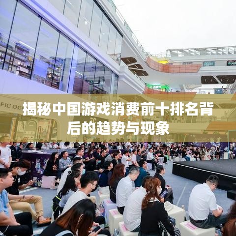 揭秘中國游戲消費前十排名背后的趨勢與現(xiàn)象