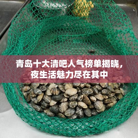 青島十大清吧人氣榜單揭曉，夜生活魅力盡在其中