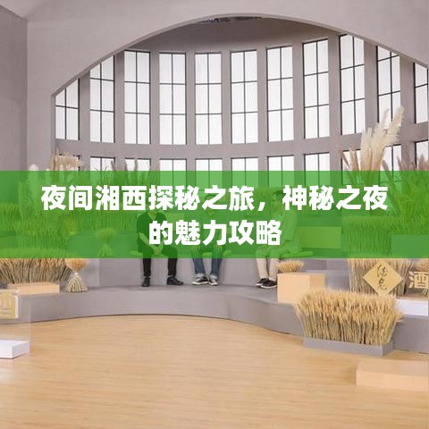 夜間湘西探秘之旅，神秘之夜的魅力攻略