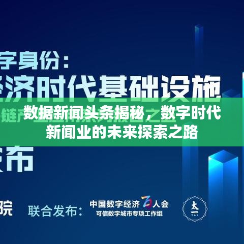 數(shù)據(jù)新聞頭條揭秘，數(shù)字時代新聞業(yè)的未來探索之路