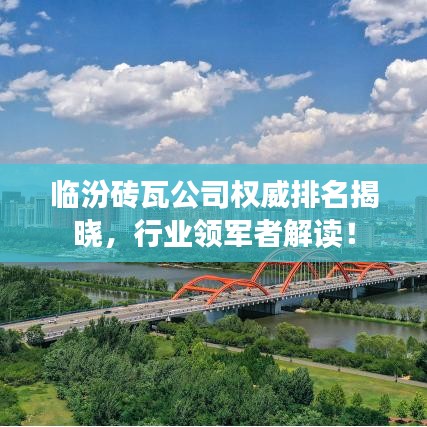 臨汾磚瓦公司權(quán)威排名揭曉，行業(yè)領(lǐng)軍者解讀！