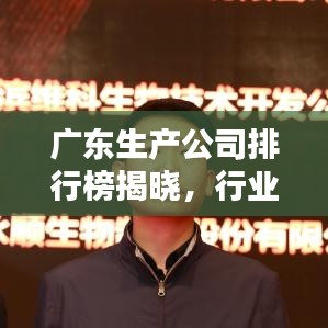 廣東生產(chǎn)公司排行榜揭曉，行業(yè)巨頭與領(lǐng)軍者一覽無余