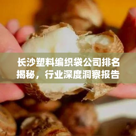 長沙塑料編織袋公司排名揭秘，行業(yè)深度洞察報告！