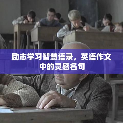 勵(lì)志學(xué)習(xí)智慧語錄，英語作文中的靈感名句