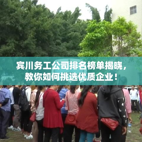賓川務(wù)工公司排名榜單揭曉，教你如何挑選優(yōu)質(zhì)企業(yè)！