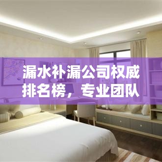 漏水補漏公司權(quán)威排名榜，專業(yè)團(tuán)隊打造，信賴之選！