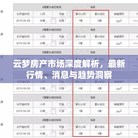 云夢房產市場深度解析，最新行情、消息與趨勢洞察