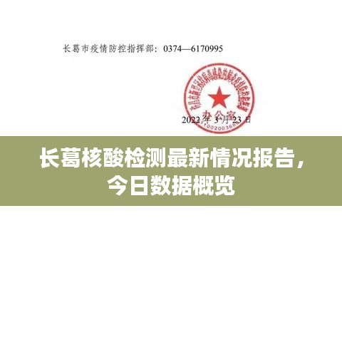 長葛核酸檢測最新情況報告，今日數(shù)據(jù)概覽