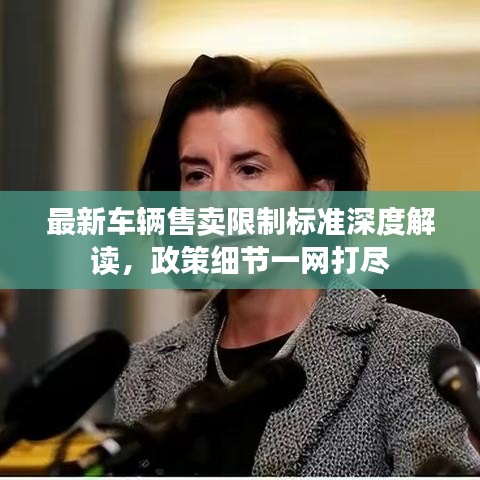 最新車輛售賣限制標(biāo)準(zhǔn)深度解讀，政策細(xì)節(jié)一網(wǎng)打盡
