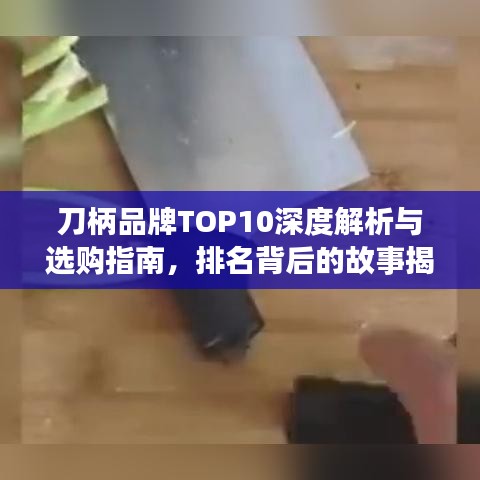 刀柄品牌TOP10深度解析與選購(gòu)指南，排名背后的故事揭秘