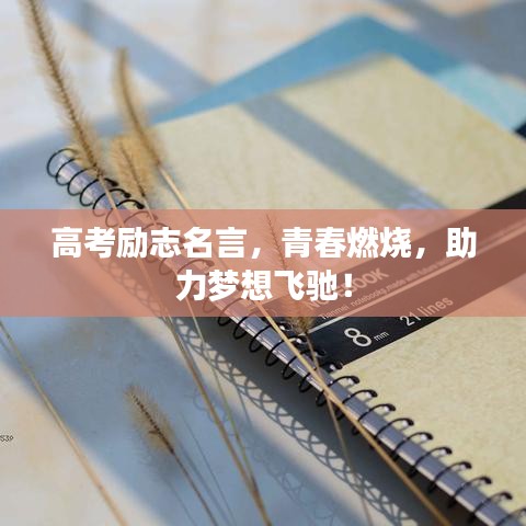 高考勵志名言，青春燃燒，助力夢想飛馳！