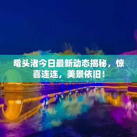 黿頭渚今日最新動態(tài)揭秘，驚喜連連，美景依舊！