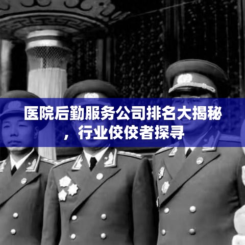醫(yī)院后勤服務公司排名大揭秘，行業(yè)佼佼者探尋