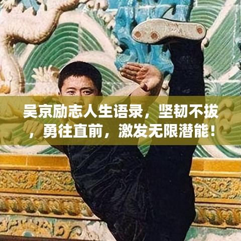 吳京勵(lì)志人生語(yǔ)錄，堅(jiān)韌不拔，勇往直前，激發(fā)無(wú)限潛能！