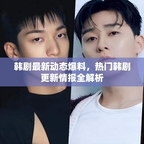 韓劇最新動態(tài)爆料，熱門韓劇更新情報全解析