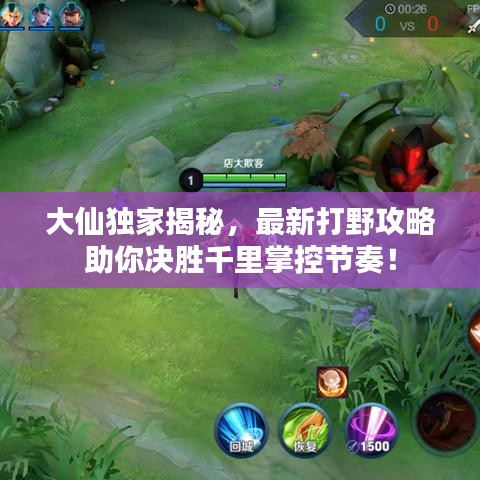 大仙獨家揭秘，最新打野攻略助你決勝千里掌控節(jié)奏！