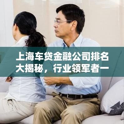 上海車貸金融公司排名大揭秘，行業(yè)領軍者一覽無余