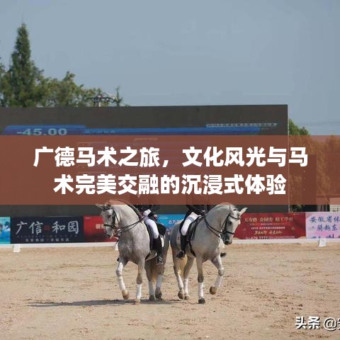 廣德馬術(shù)之旅，文化風(fēng)光與馬術(shù)完美交融的沉浸式體驗(yàn)