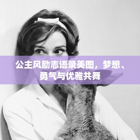 公主風(fēng)勵(lì)志語(yǔ)錄美圖，夢(mèng)想、勇氣與優(yōu)雅共舞