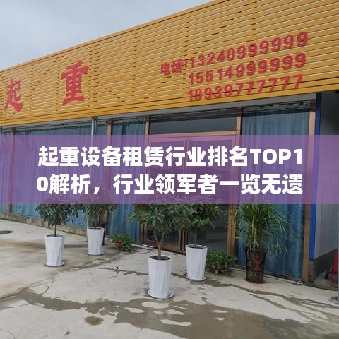 起重設(shè)備租賃行業(yè)排名TOP10解析，行業(yè)領(lǐng)軍者一覽無遺！